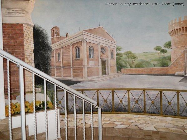 Roman Country Residence Остия Антика Екстериор снимка